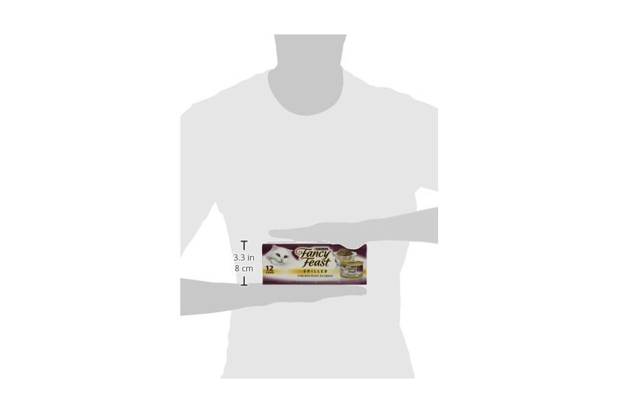 Comida húmeda para gatos Purina Fancy Feast a la parrilla, con pollo en salsa - (Paquete de 12) latas de 85 g - Image 3