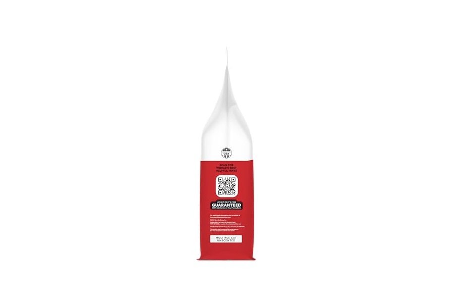 LA MEJOR ARENA PARA GATOS DEL MUNDO. Sin perfume para múltiples gatos, 8 libras. Ingredientes naturales, aglomeración rápida, desechable por el inodoro, 99 % libre de polvo y fabricada en EE. UU. Control de olores duradero y fácil de recoger. - Image 9