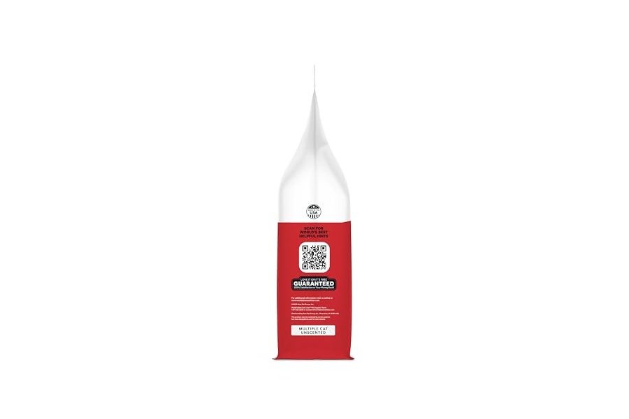 LA MEJOR ARENA PARA GATOS DEL MUNDO. Sin perfume para varios gatos, 7 kg. Ingredientes naturales, aglomeración rápida, desechable por el inodoro, 99 % libre de polvo y fabricada en EE. UU. Control de olores duradero y fácil de recoger. - Image 9