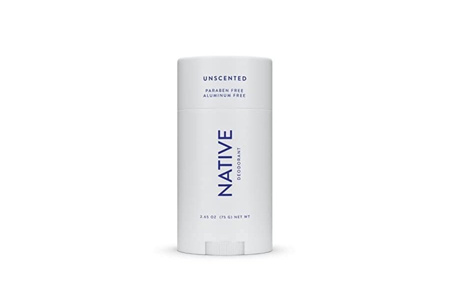 Desodorante Native con ingredientes de origen natural, 72 horas de control del olor | Desodorante para mujeres y hombres, sin aluminio, con bicarbonato de sodio, aceite de coco y manteca de karité | Sin perfume