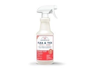 Wondercide - Spray contra pulgas, garrapatas y mosquitos para perros, gatos y el hogar - Control, prevención y tratamiento - Con aceites esenciales naturales - Seguro para mascotas y familias - Menta 16 oz