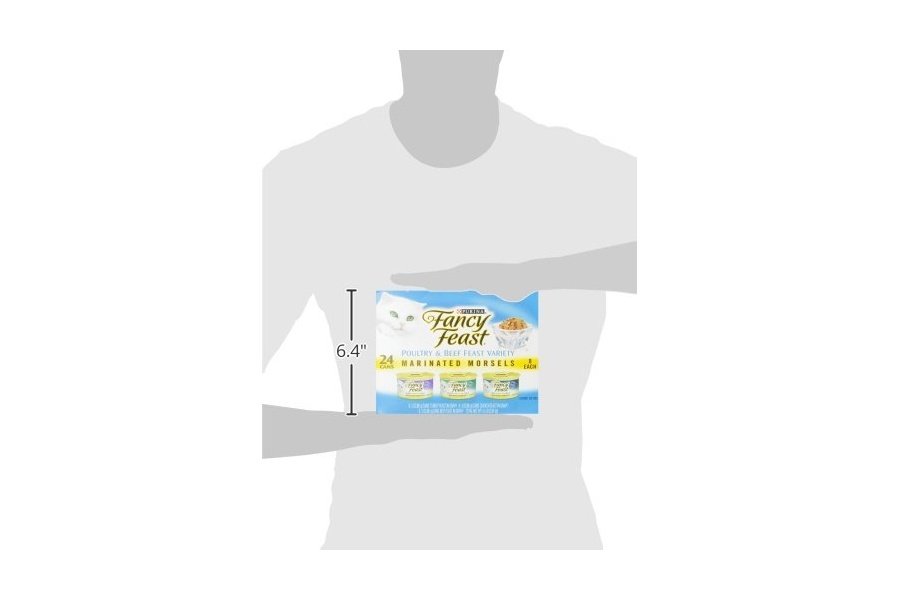 Alimento húmedo para gatos Purina Fancy Feast Gravy, paquete variado, colección de bocaditos marinados de pollo y res - (24) latas de 85 g - Image 13