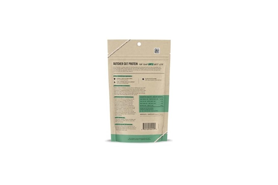 Golosinas para gatos Vital Essentials liofilizadas, crudas y de un solo ingrediente, con forma de pececillo, 28 g (el envase puede variar) - Image 2