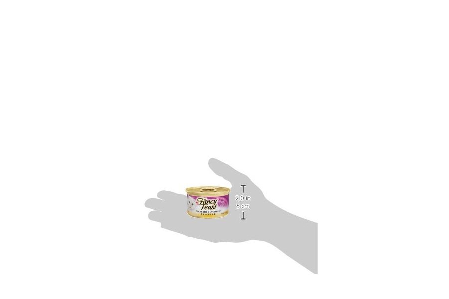 Purina Fancy Feast Paté de carne tierna y hígado para gatos, clásico, sin cereales - (Paquete de 24) latas de 85 g - Image 3