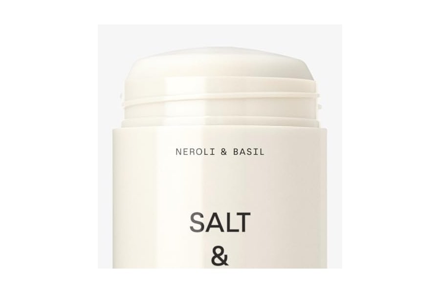 Desodorante SALT & STONE | Desodorante natural extrafuerte para mujeres y hombres | Sin aluminio, con extractos de algas, manteca de karité y probióticos (neroli y albahaca) - Image 7