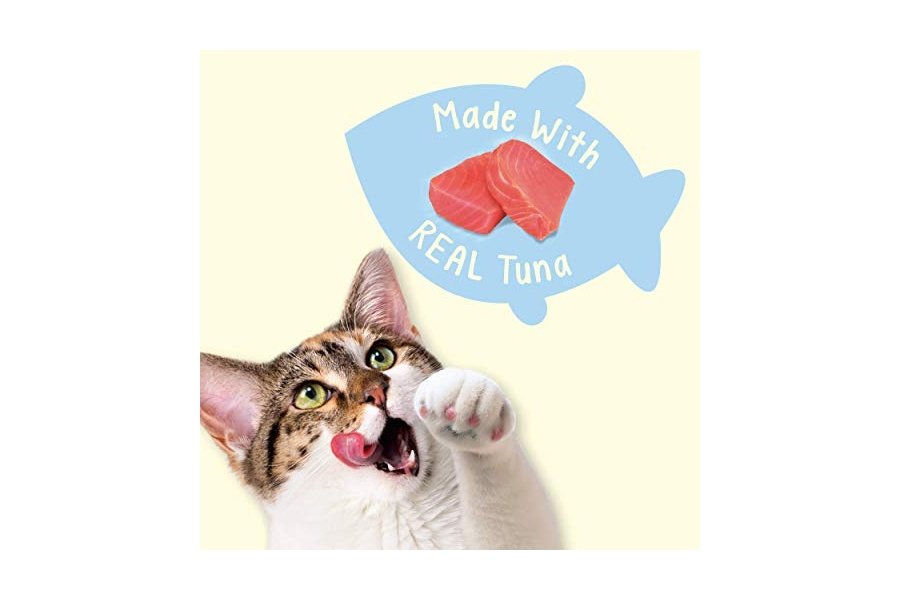 Premios naturales para gatos Purina Friskies, mezcla para fiestas, Natural Yums con atún salvaje - Envase de 900 g - Image 3