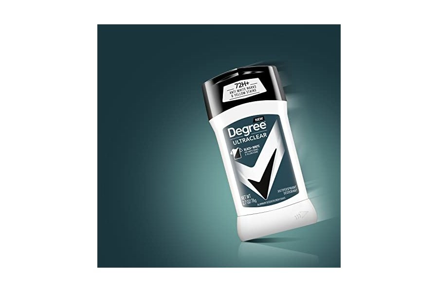 Desodorante antitranspirante Degree Men UltraClear negro + blanco. Protección contra el sudor y el mal olor durante 72 horas para hombres con tecnología MotionSense. 78 g (paquete de 4). - Image 15