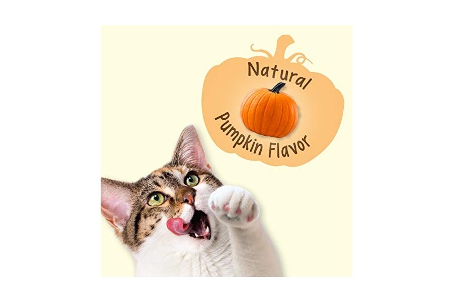 Purina Friskies, premios naturales para gatos, mezcla para fiestas, sabor natural con calabaza - Envase de 590 g - Image 3