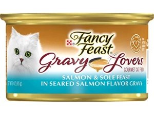 Alimento para gatos Fancy Feast Gravy Lovers, 3 oz (paquete de 24)