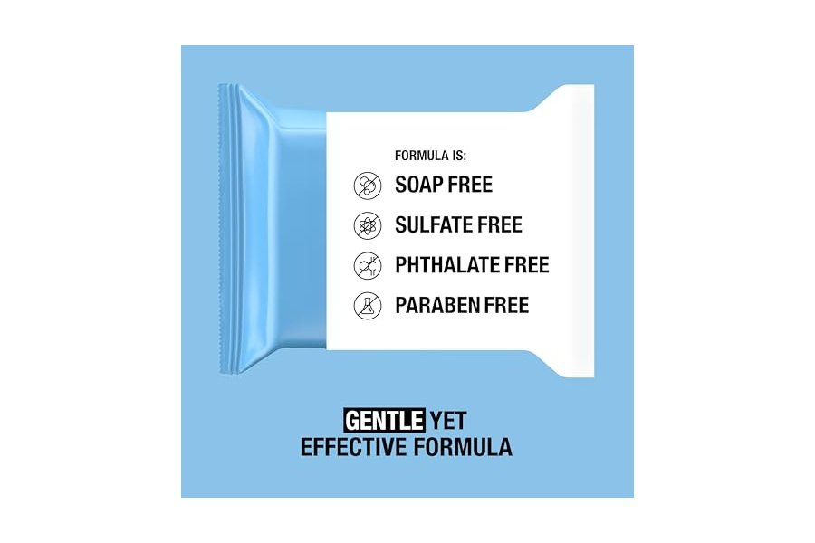 Toallitas desmaquillantes Neutrogena, toallitas limpiadoras faciales diarias, limpian y eliminan suavemente la grasa y el maquillaje, toallitas desmaquillantes sin alcohol, 2 x 25 unidades - Image 4
