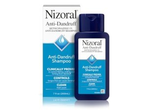 Champú anticaspa Nizoral con 1 % de ketoconazol, aroma fresco, 7 onzas líquidas