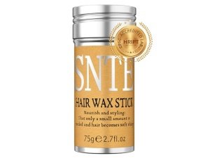 Cera en barra Samnyte, ceras para peinar, accesorios nutritivos - Barra suave para mujeres y niños, gel para cabello suelto, crema para hacer moños y peinar, 78 ml