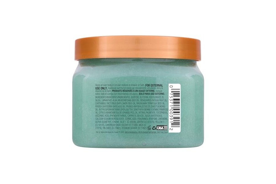 Exfoliante corporal exfoliante con azúcar y karité Enchanting Emerald de Tree Hut | Elimina la piel muerta y seca para una sensación suave e hidratada | Edición limitada para las fiestas | Cuidado corporal esencial nutritivo | 18 fl oz. - Image 3