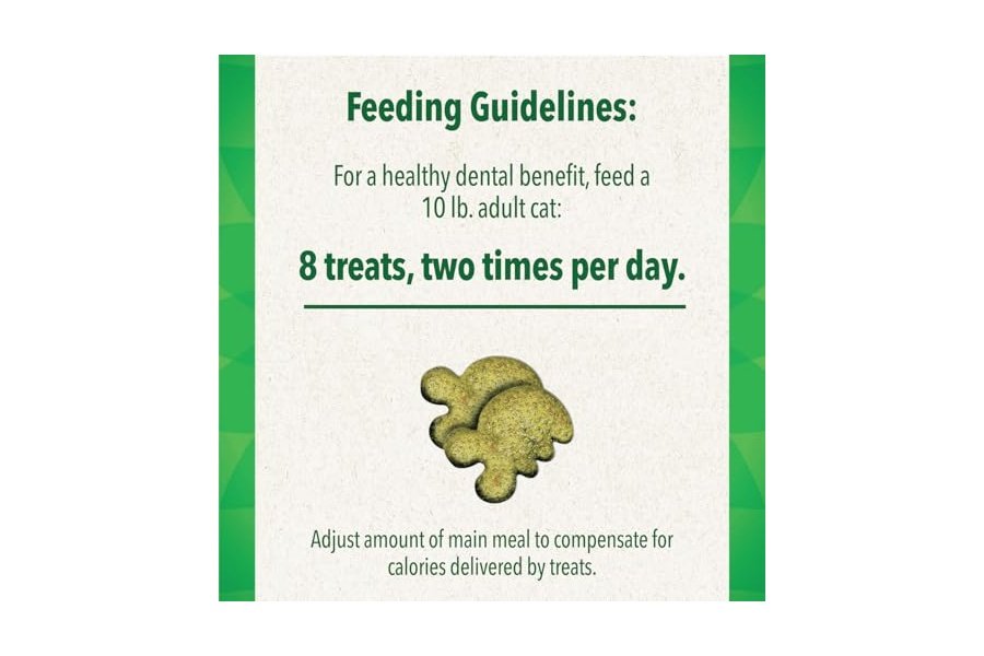Premios para gatos Greenies Feline Natural Dental Care con sabor a pollo asado al horno, envase de 593 g - Image 6