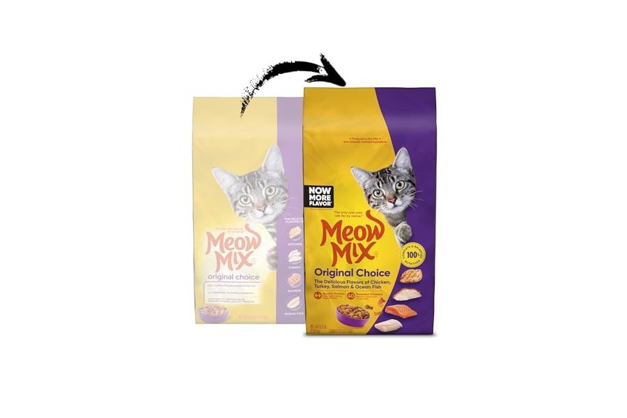Alimento seco para gatos Meow Mix Original Choice, bolsa de 2.9 kg - Image 4