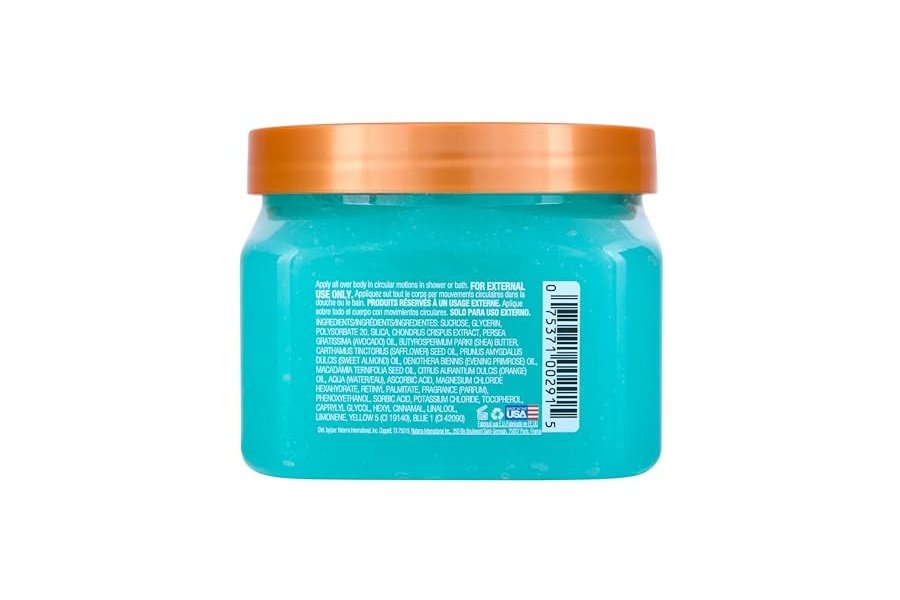 Exfoliante corporal Tree Hut Blue Lagoon con azúcar y karité | Elimina la piel muerta y seca para una sensación suave e hidratada | Cuidado corporal esencial nutritivo | 18 fl oz. - Image 3