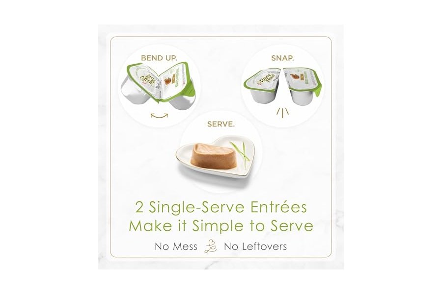 Comida húmeda para gatos Purina Fancy Feast Petites Gourmet, paté, plato principal de pollo braseado Petites - (paquete de 12) envases de 75 g - Image 4