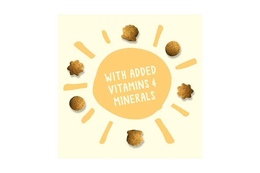 Premios naturales para gatos Purina Friskies, mezcla para fiestas, delicias naturales con pollo auténtico, vitaminas, minerales y nutrientes - Envase de 590 g - Image 11