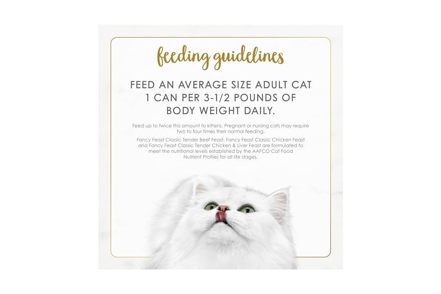 Purina Fancy Feast Colección de Paté Clásico de Pollo y Res, Alimento Húmedo para Gatos sin Granos, Paquete Variado - (Paquete de 24) Latas de 85 g con Tapa Abatible - Image 8