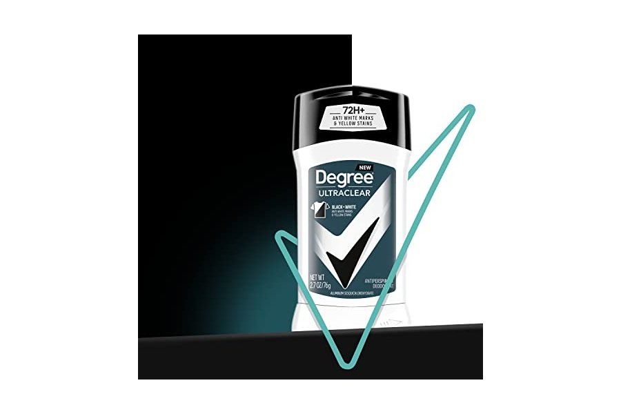 Desodorante antitranspirante Degree Men UltraClear negro + blanco. Protección contra el sudor y el mal olor durante 72 horas para hombres con tecnología MotionSense. 78 g (paquete de 4). - Image 16