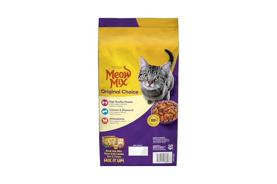 Alimento seco para gatos Meow Mix Original Choice, bolsa de 2.9 kg - Image 3