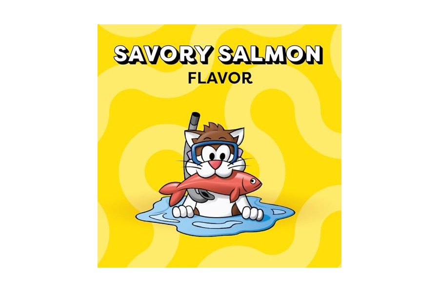 Temptations Classic Crunchy and Soft Cat Treats Sabor a Salmón, Envase de 16 oz - Image 4