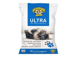 Arena para gatos de arcilla aglomerante sin aroma Dr. Elsey's Ultra, bolsa de 40 lb