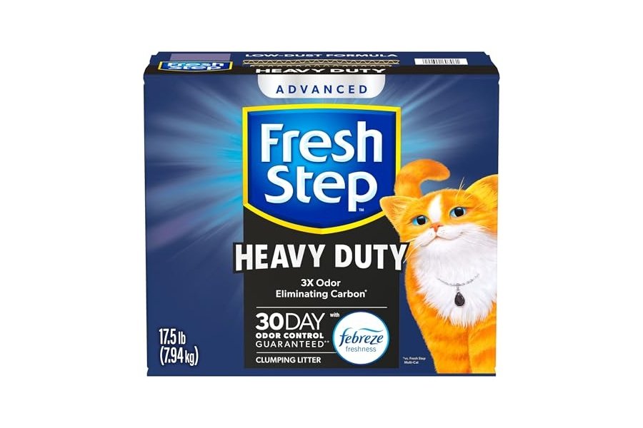 Arena aglomerante para gatos Fresh Step, de alta resistencia y avanzada, con control de olores de larga duración (30 días) y carbón eliminador de olores, 17.5 lb - Image 14