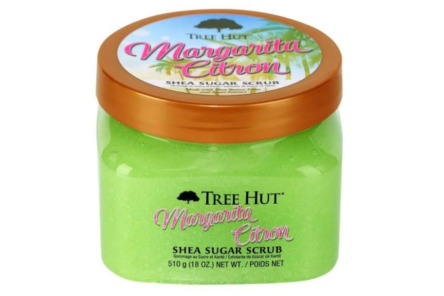 Exfoliante corporal exfoliante con margarita, cidra y azúcar de karité Tree Hut | Elimina la piel muerta y seca para una sensación suave e hidratada | Cuidado corporal esencial nutritivo | 18 fl oz. - Image 3