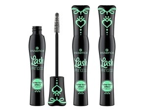 Essence | Máscara de pestañas postizas Lash Princess (paquete de 3) | Volumen y longitud a prueba de manchas | Sin crueldad animal ni parabenos