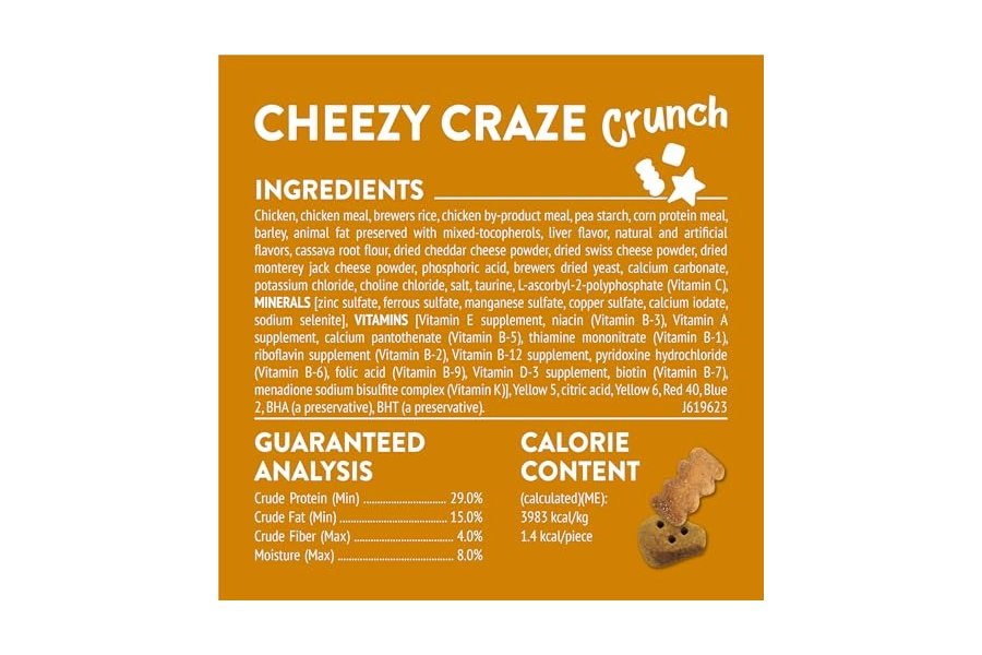 Premios para gatos Purina Friskies, mezcla para fiestas Cheezy Craze Crunch - Bolsa de 590 g - Image 5