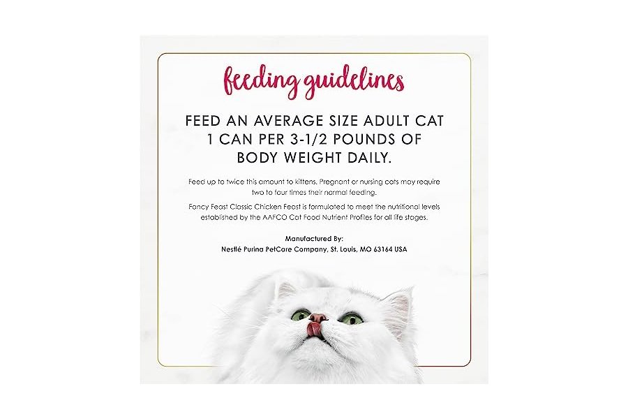 Purina Fancy Feast Chicken Feast Classic Grain Free - Paté húmedo para gatos (paquete de 24) latas de 85 g - Image 7
