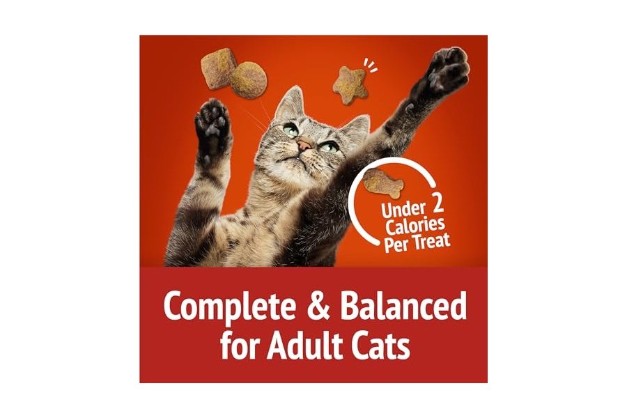 Premios para gatos Purina Friskies, mezcla para fiestas con salsa crujiente y deliciosos sabores de pollo y salsa - Bolsa de 590 g - Image 7