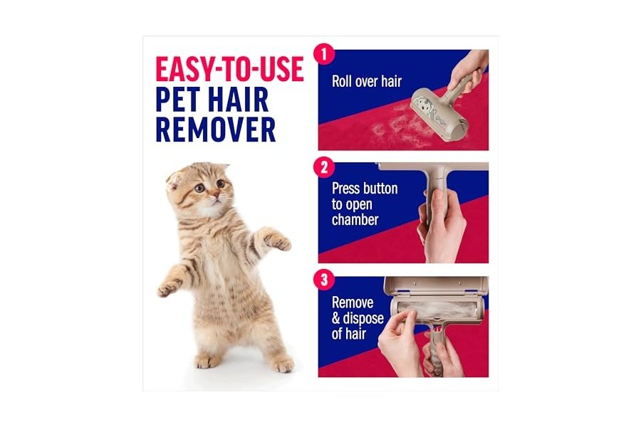 Quitapelusas reutilizable Chom Chom Roller para perros y gatos - Edición limitada para perros - Image 3