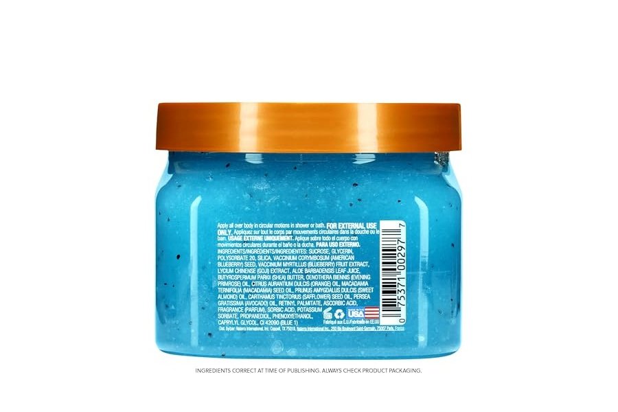 Exfoliante corporal exfoliante con azúcar de karité Sugared Fantasy de Tree Hut | Elimina la piel muerta y seca para una sensación suave e hidratada | Cuidado corporal esencial nutritivo | 18 fl oz. - Image 7