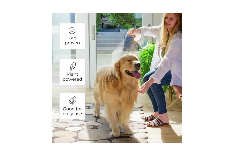 Wondercide - Spray contra pulgas, garrapatas y mosquitos para perros, gatos y el hogar - Elimina, controla, previene y trata pulgas y garrapatas - Con aceites esenciales naturales - Seguro para mascotas y familias - Cedro 32 oz - Image 3