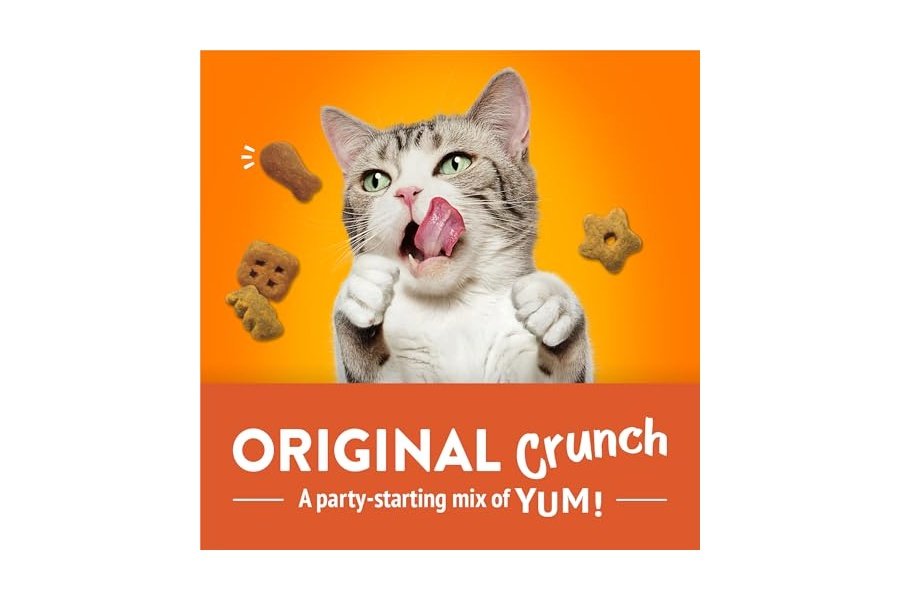Premios para gatos Purina Friskies, Party Mix Original Crunch - Bolsa de 894 g - Image 2