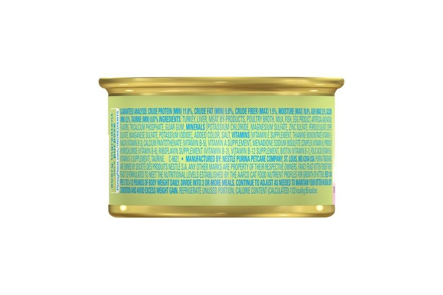Fancy Feast - Alimento húmedo para gatitos, "Tender Turkey Feast", lata de 85 g - Image 3