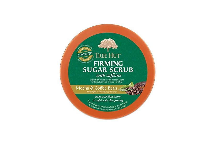 Exfoliante de azúcar ultra hidratante y exfoliante Tree Hut con moca y granos de café para un cuidado corporal nutritivo y esencial, 18 onzas - Image 2