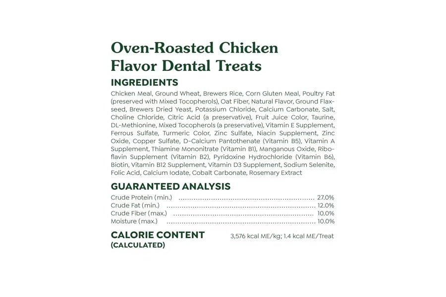Premios dentales para gatos Greenies Feline Adult, sabor a pollo asado al horno, envase de 250 g - Image 8