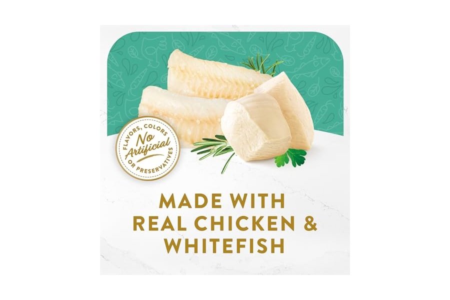 Alimento húmedo para gatos Purina Fancy Feast para lamer, con caldo, pollo, verduras y pescado blanco - (paquete de 16) sobres de 45 g - Image 4
