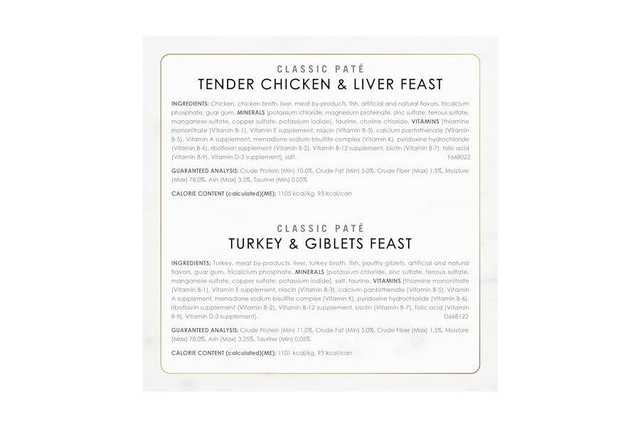 Fancy Feast - Colección de Paté Clásico de Aves y Carne de Res, Alimento Húmedo para Gatos sin Granos, Paquete Variado - (Paquete de 30) Latas de 85 g - Image 6