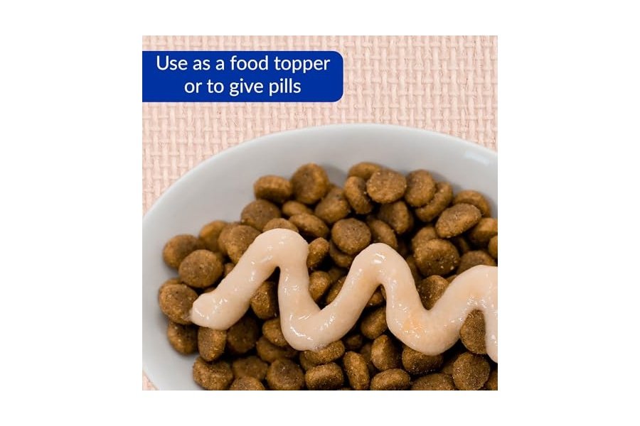 Galletas para gatos INABA Churu, sin cereales, para lamer y exprimibles, puré cremoso con vitamina E y taurina, 14 g cada tubo, 20 tubos, caja con variedad de mariscos - Image 6