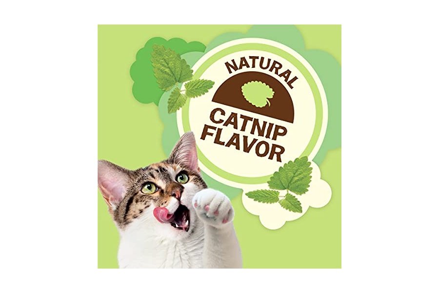 Purina Friskies, fabricado en EE. UU., premios naturales para gatos, mezcla para fiestas Natural Yums con sabor a hierba gatera - Envase de 590 g - Image 3