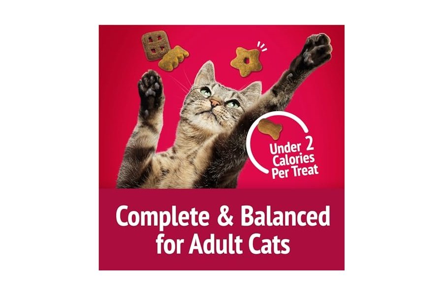 Premios para gatos Purina Friskies, Mix de fiesta, sabor a parrilla crujiente - (Paquete de 6) Bolsas de 170 g - Image 8