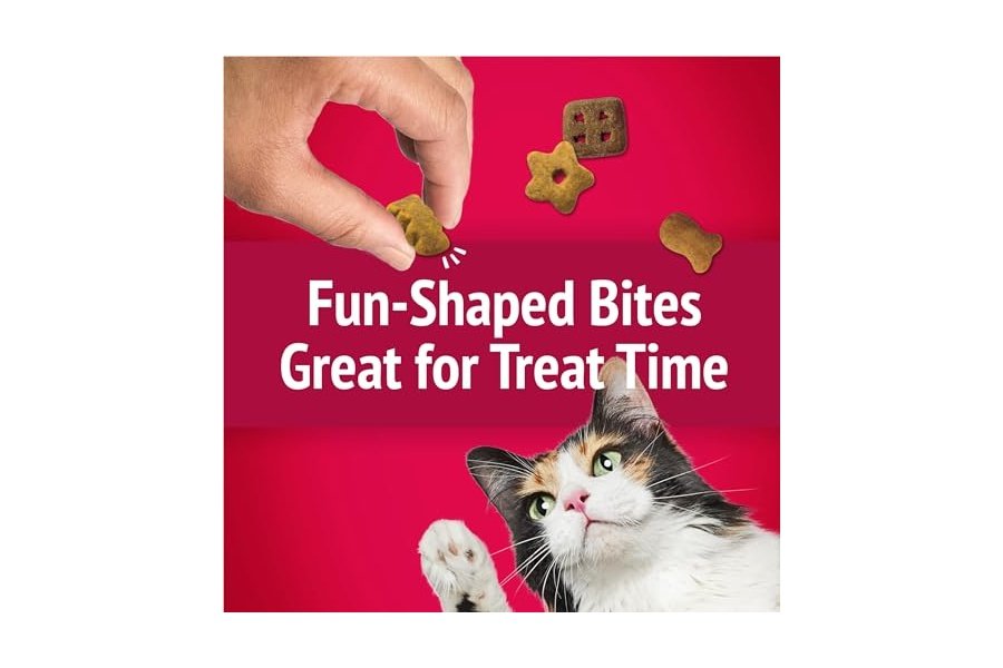 Premios para gatos Purina Friskies, Mix de fiesta, sabor a parrilla crujiente - (Paquete de 6) Bolsas de 170 g - Image 9