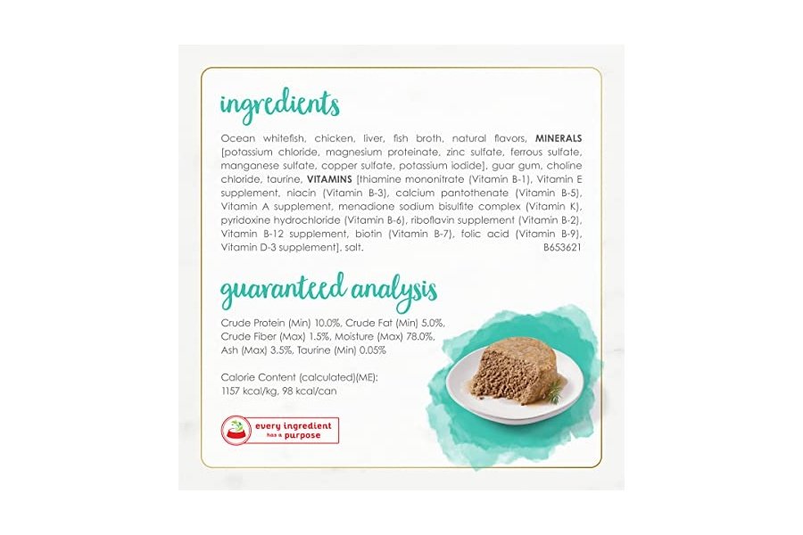 Alimento húmedo para gatos Purina Fancy Feast, receta de pescado blanco del océano, paquete de 12 latas de 85 g - Image 5