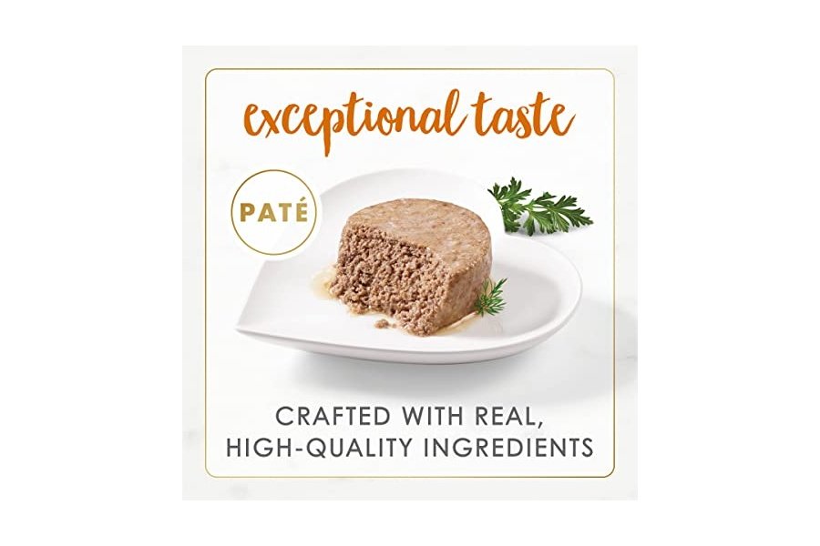 Alimento húmedo para gatos Purina Fancy Feast Paté Gourmet Naturals con receta de salmón salvaje de Alaska - (Paquete de 12) latas de 85 g - Image 2