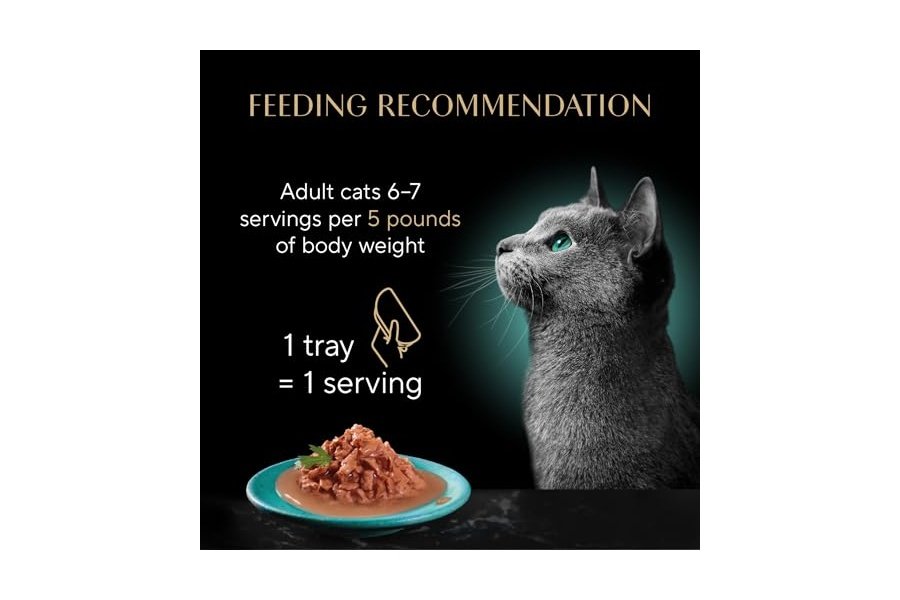 Alimento húmedo para gatos adultos Sheba Gravy Indulgence, salmón en salsa extra, bandejas de 76 g (24 unidades, 48 ​​porciones) - Image 8