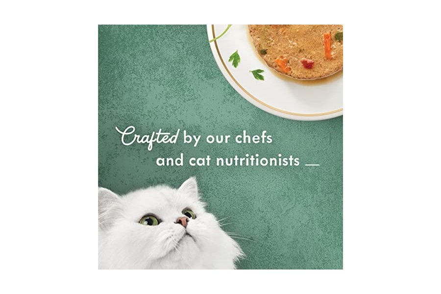 Alimento húmedo para gatos Purina Fancy Feast Pate, mezcla de pollo primavera con verduras de la huerta - (Paquete de 24) latas de 85 g - Image 5